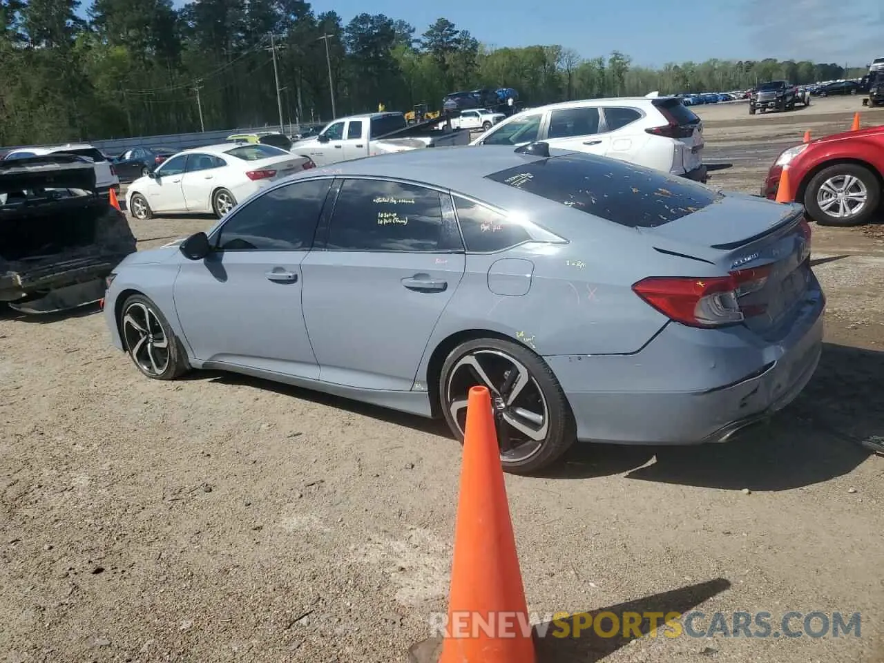 2 Photograph of a damaged car 1HGCV2F38MA024303 HONDA ACCORD 2021
