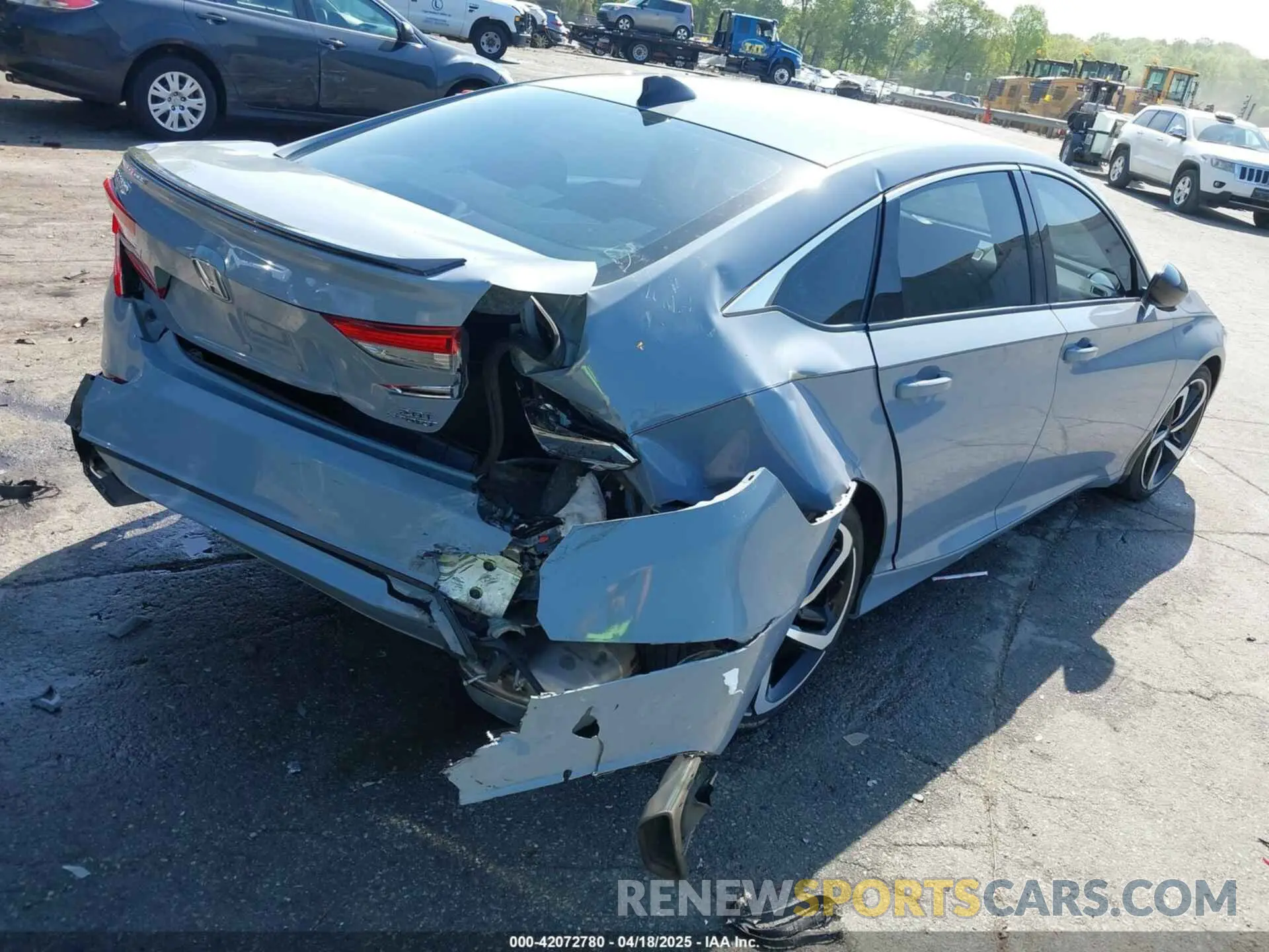 4 Photograph of a damaged car 1HGCV2F38MA024477 HONDA ACCORD 2021