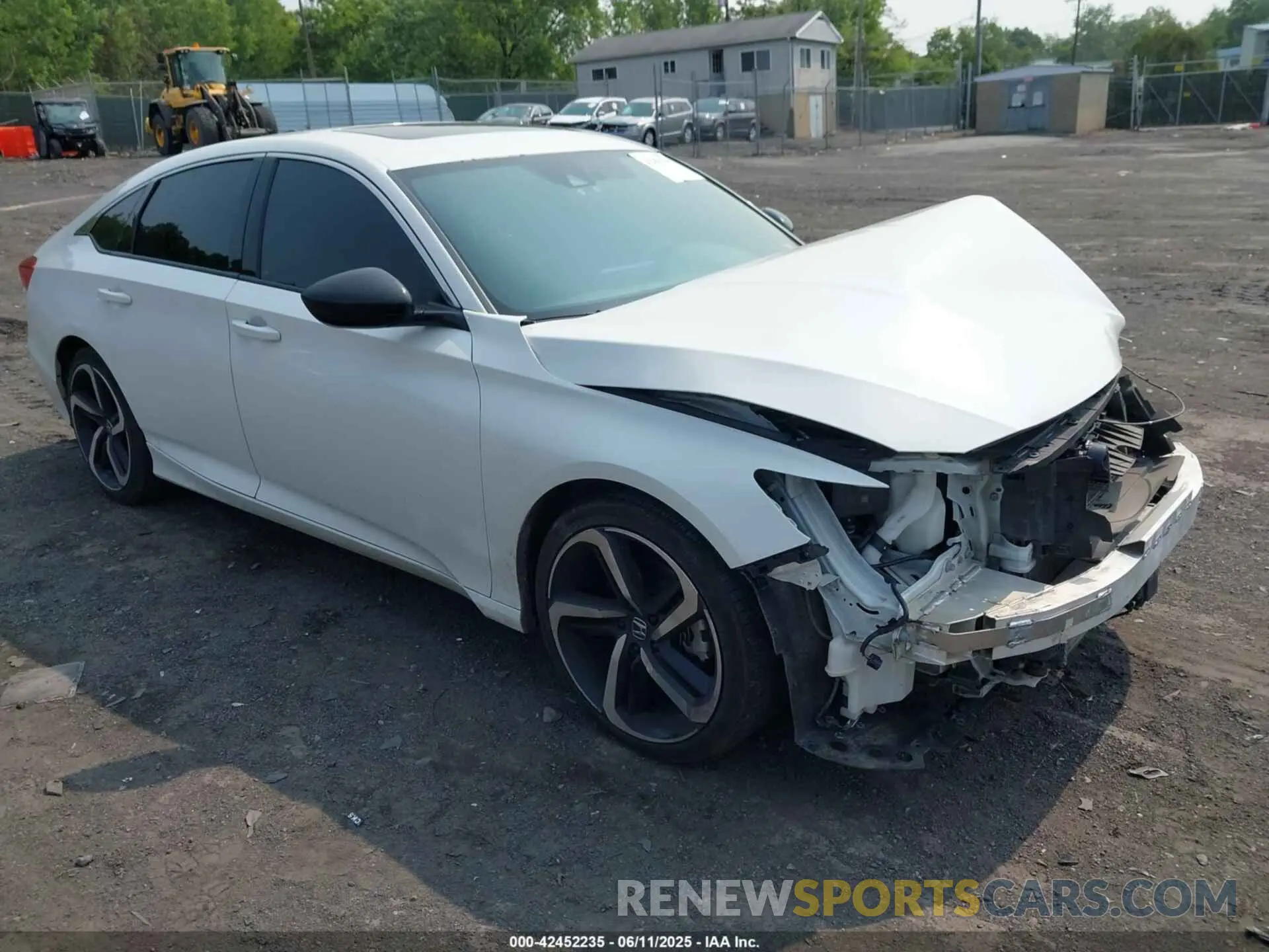 1 Photograph of a damaged car 1HGCV2F38MA027279 HONDA ACCORD 2021