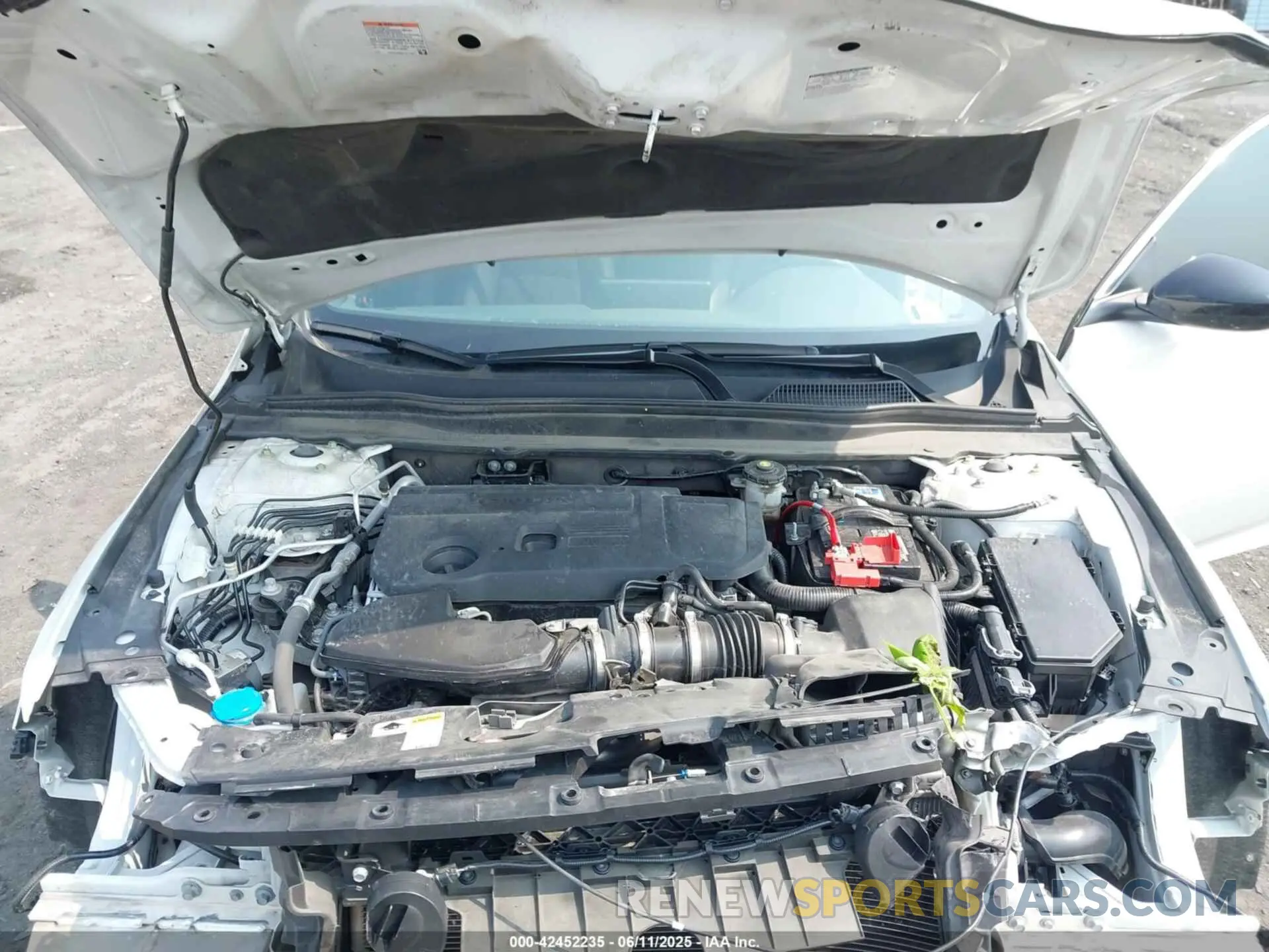 10 Photograph of a damaged car 1HGCV2F38MA027279 HONDA ACCORD 2021