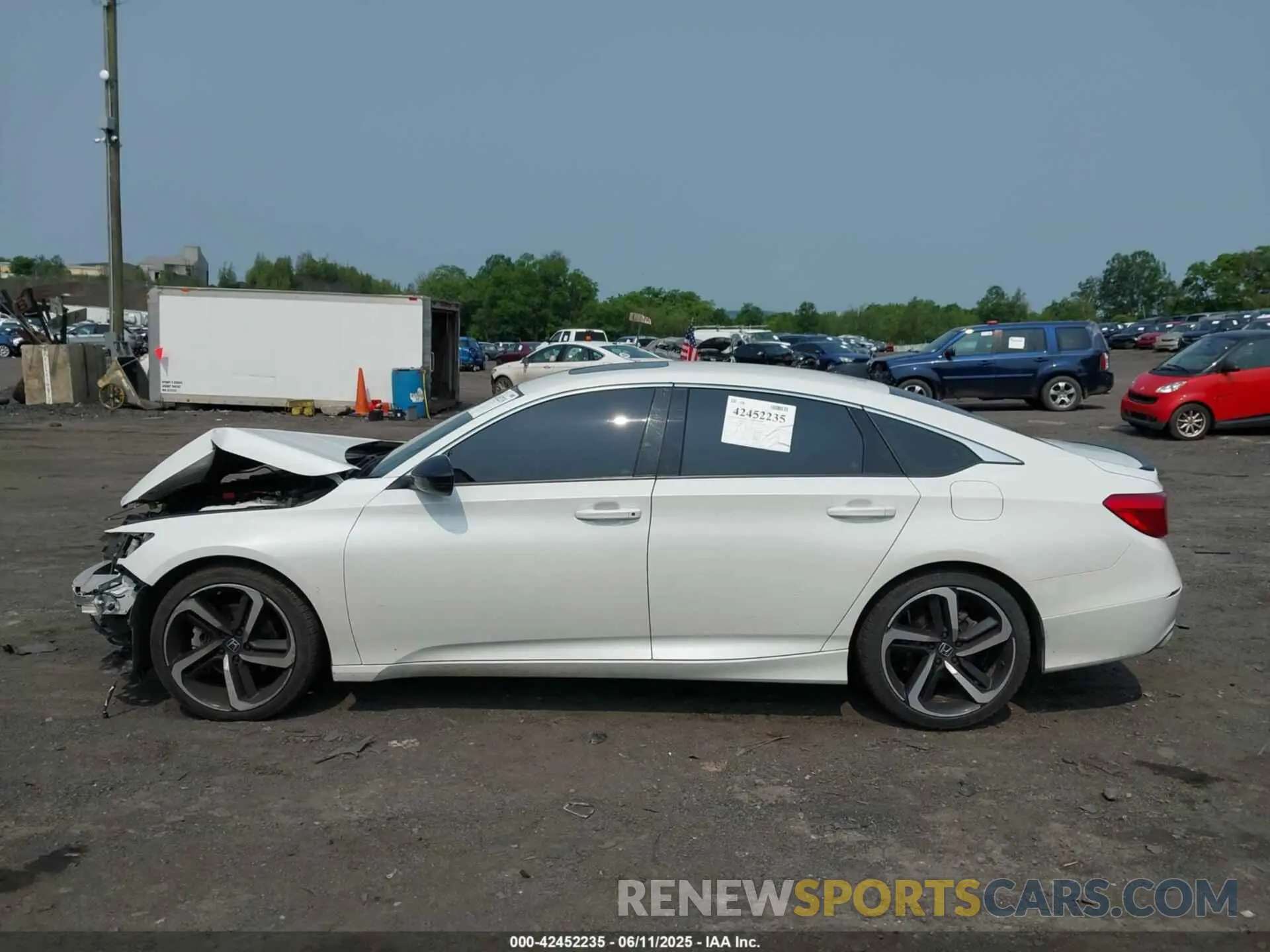 14 Photograph of a damaged car 1HGCV2F38MA027279 HONDA ACCORD 2021