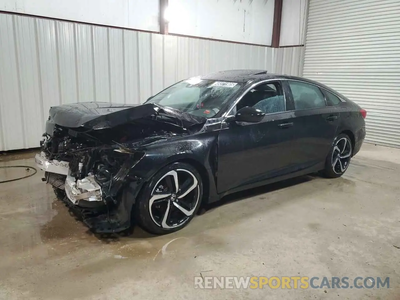 1 Photograph of a damaged car 1HGCV2F38MA028464 HONDA ACCORD 2021