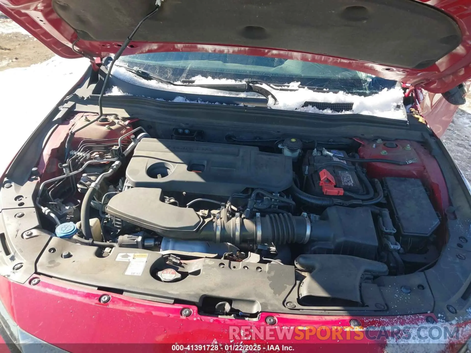 10 Photograph of a damaged car 1HGCV2F38MA028867 HONDA ACCORD 2021