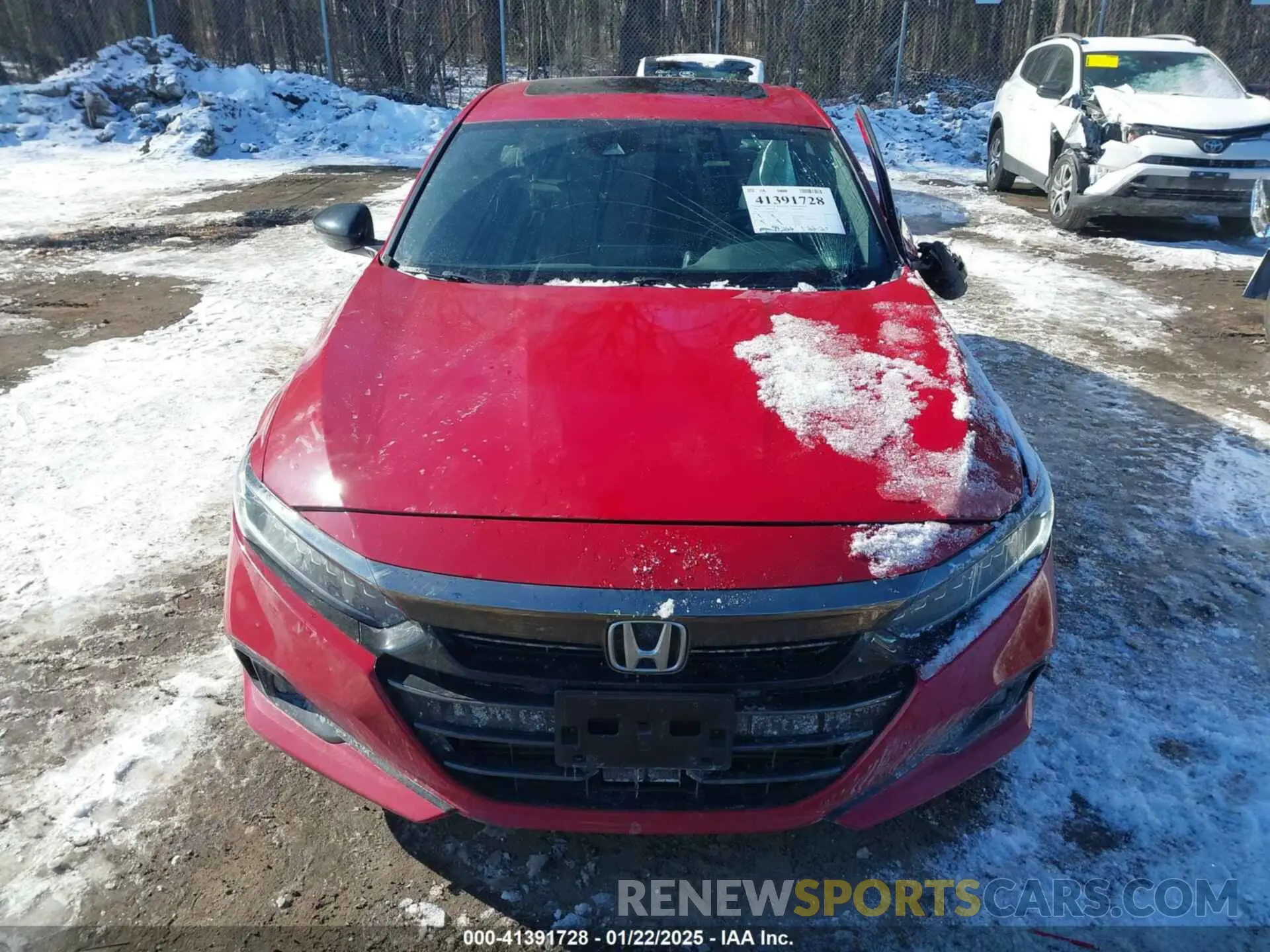 12 Photograph of a damaged car 1HGCV2F38MA028867 HONDA ACCORD 2021