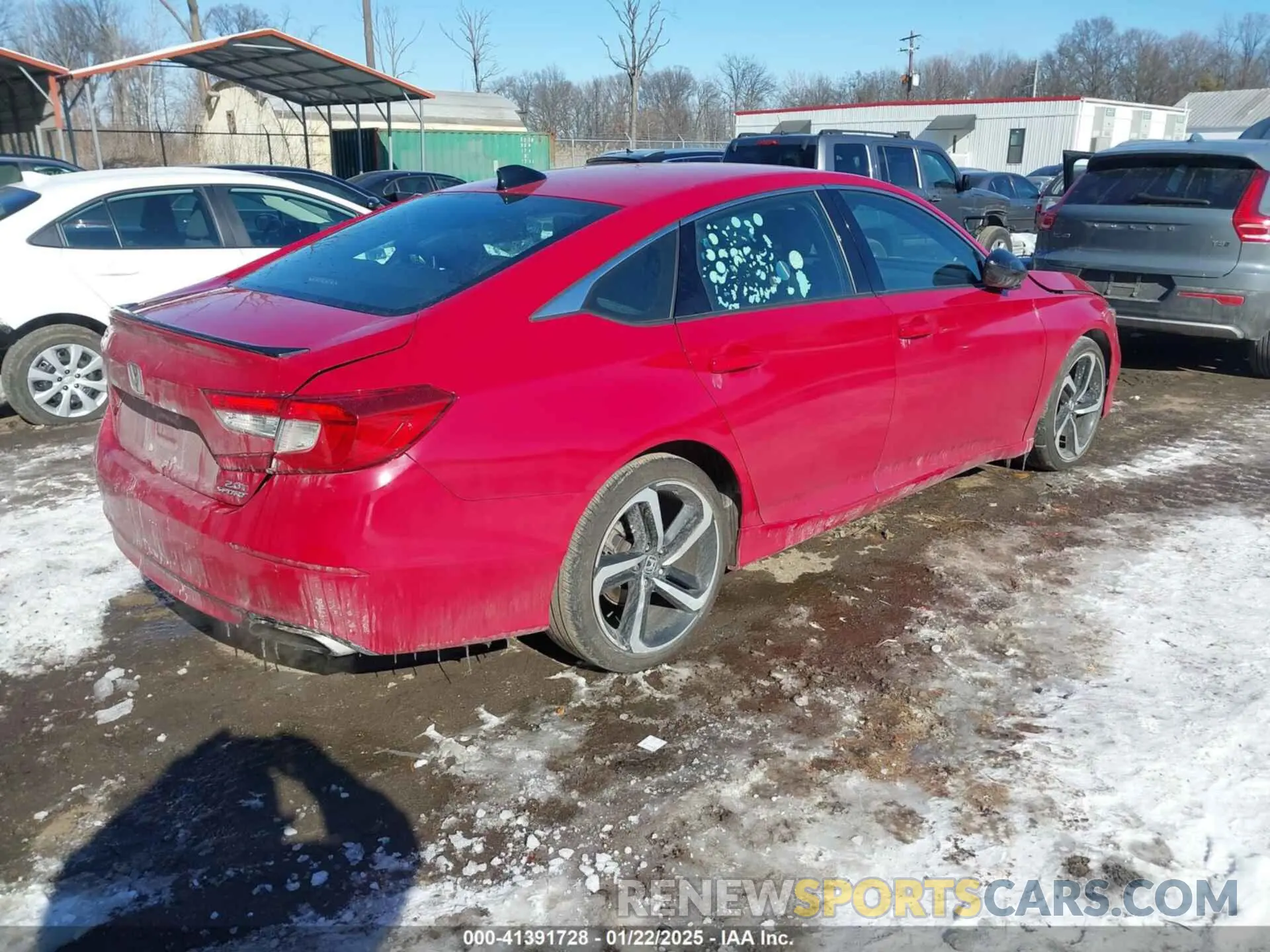 4 Photograph of a damaged car 1HGCV2F38MA028867 HONDA ACCORD 2021
