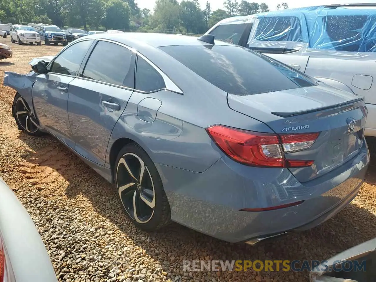 2 Photograph of a damaged car 1HGCV2F39MA006411 HONDA ACCORD 2021