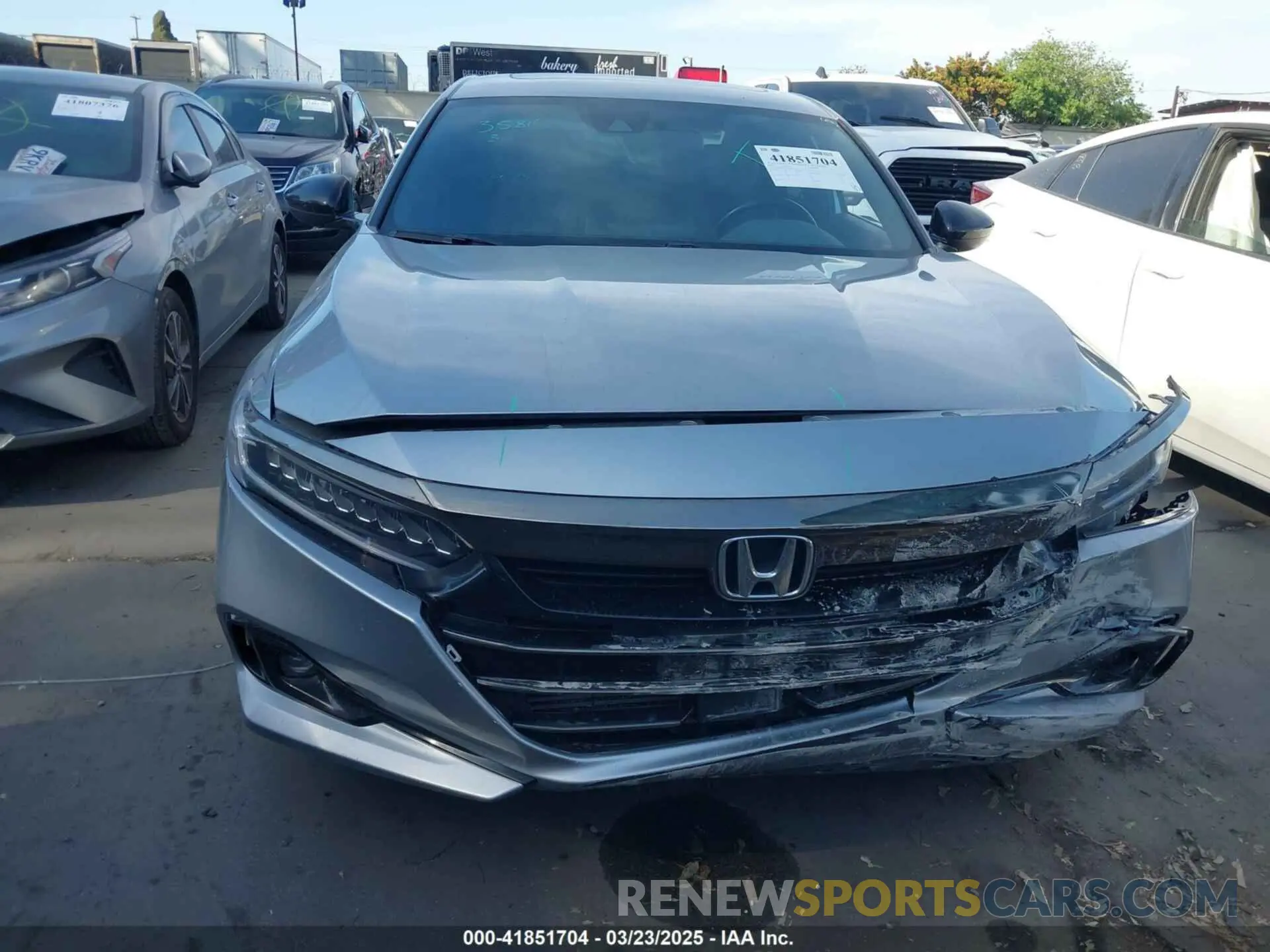 13 Photograph of a damaged car 1HGCV2F39MA006909 HONDA ACCORD 2021