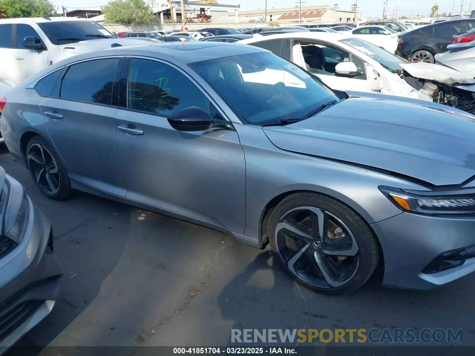 14 Photograph of a damaged car 1HGCV2F39MA006909 HONDA ACCORD 2021