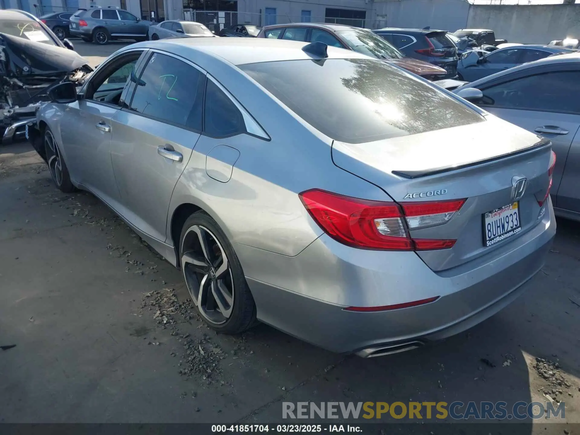 3 Photograph of a damaged car 1HGCV2F39MA006909 HONDA ACCORD 2021