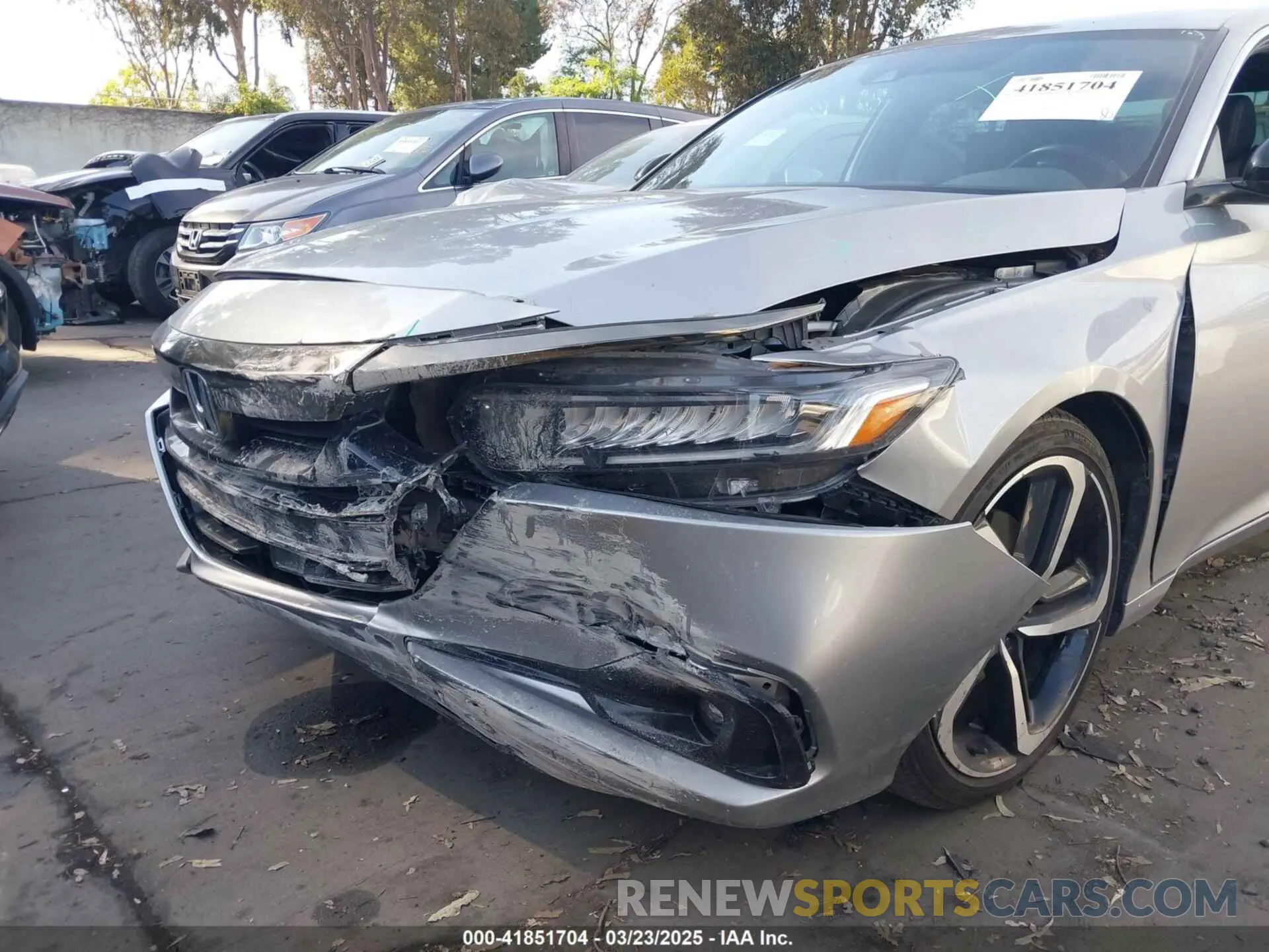 6 Photograph of a damaged car 1HGCV2F39MA006909 HONDA ACCORD 2021