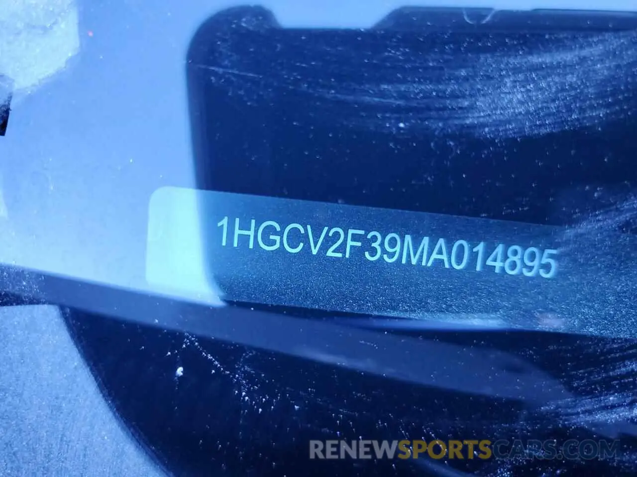 14 Photograph of a damaged car 1HGCV2F39MA014895 HONDA ACCORD 2021