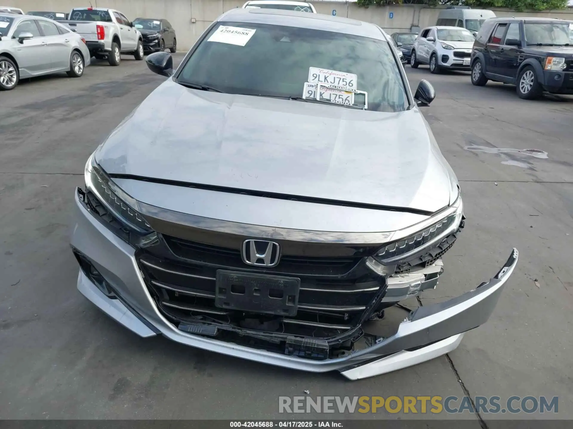 13 Photograph of a damaged car 1HGCV2F39MA016596 HONDA ACCORD 2021