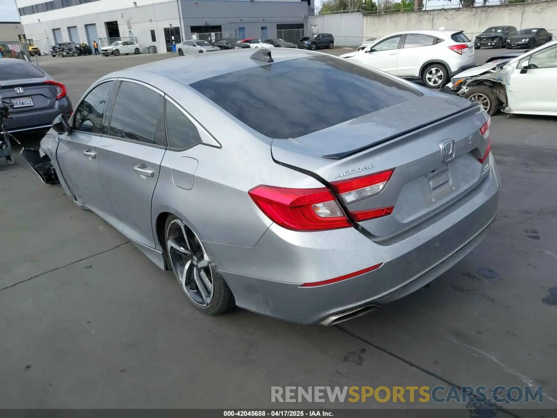3 Photograph of a damaged car 1HGCV2F39MA016596 HONDA ACCORD 2021