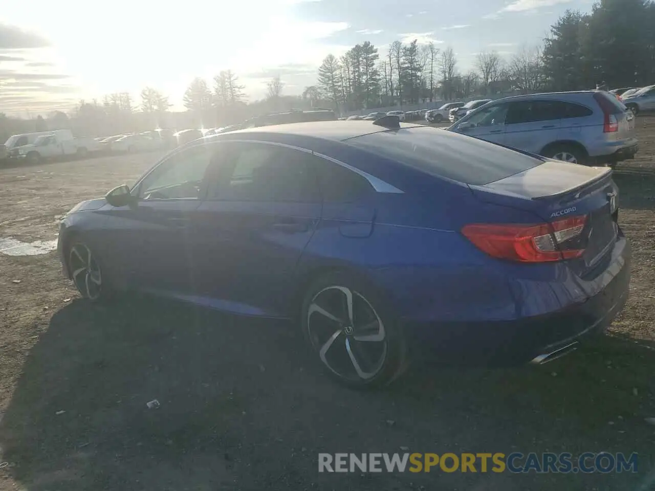 2 Photograph of a damaged car 1HGCV2F39MA017358 HONDA ACCORD 2021