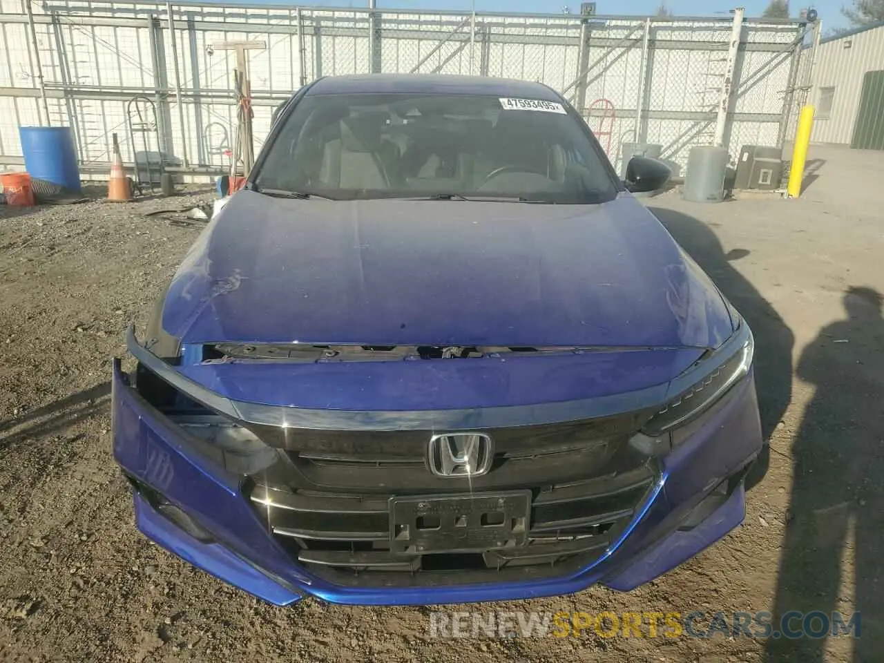 5 Photograph of a damaged car 1HGCV2F39MA017358 HONDA ACCORD 2021