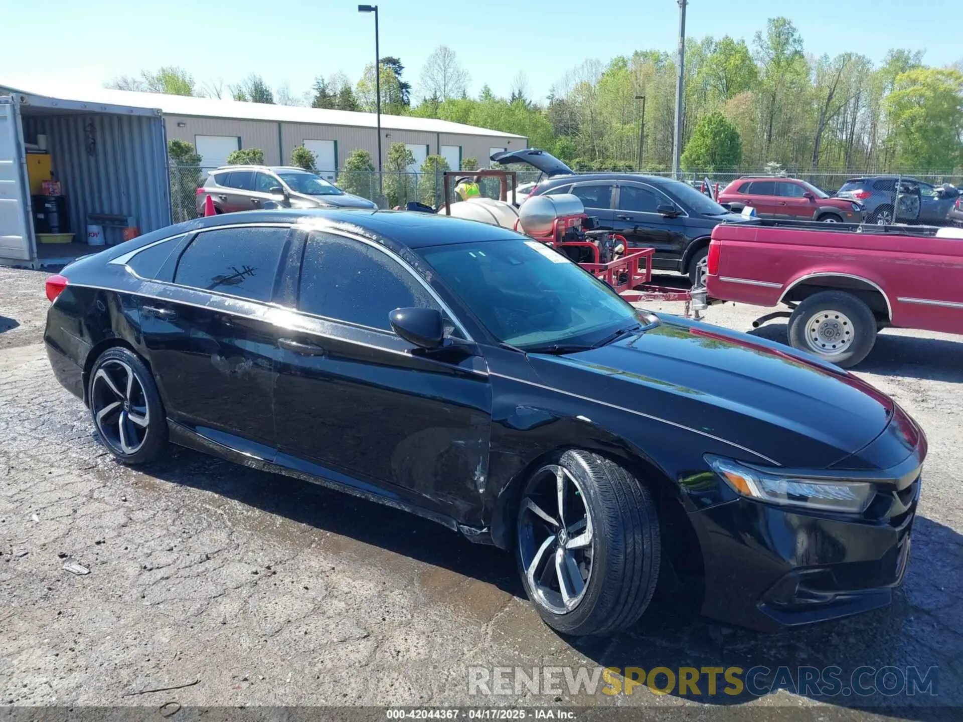 1 Photograph of a damaged car 1HGCV2F39MA023306 HONDA ACCORD 2021