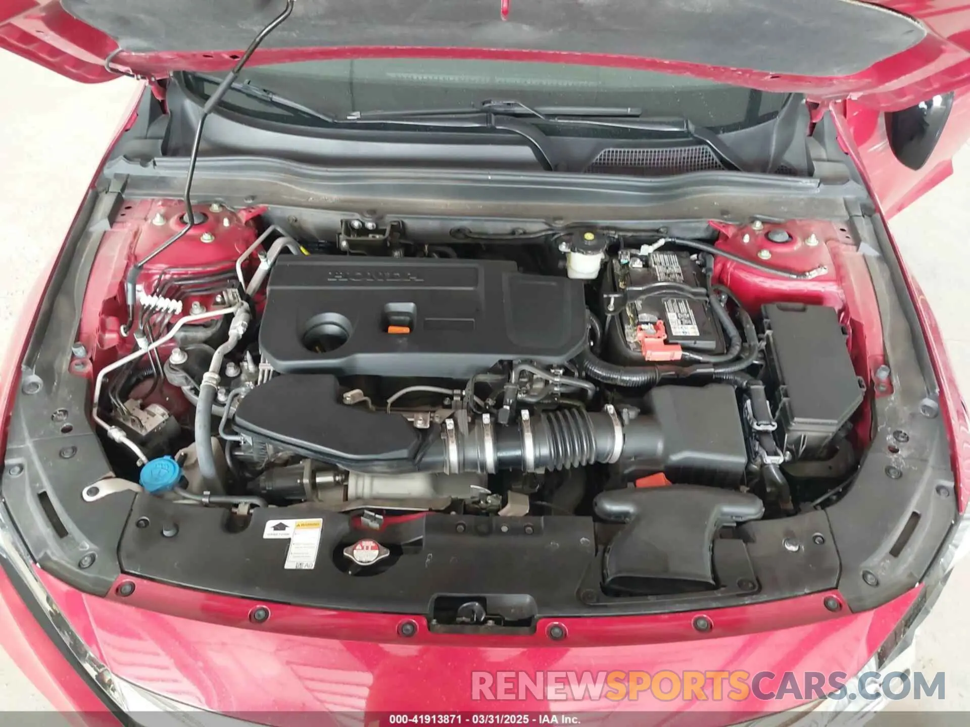 10 Photograph of a damaged car 1HGCV2F39MA033172 HONDA ACCORD 2021