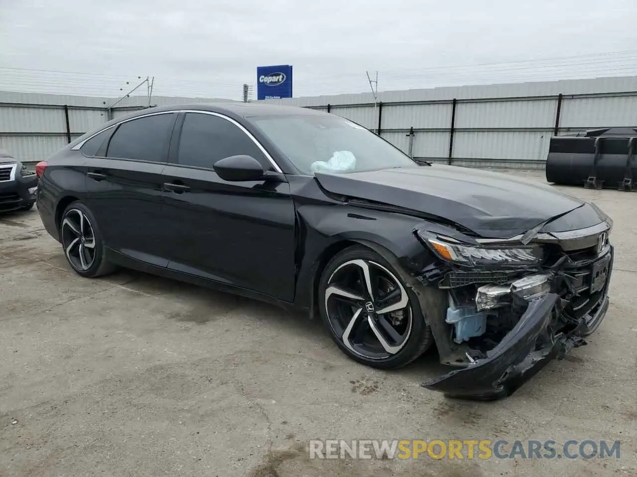 4 Photograph of a damaged car 1HGCV2F3XMA001198 HONDA ACCORD 2021
