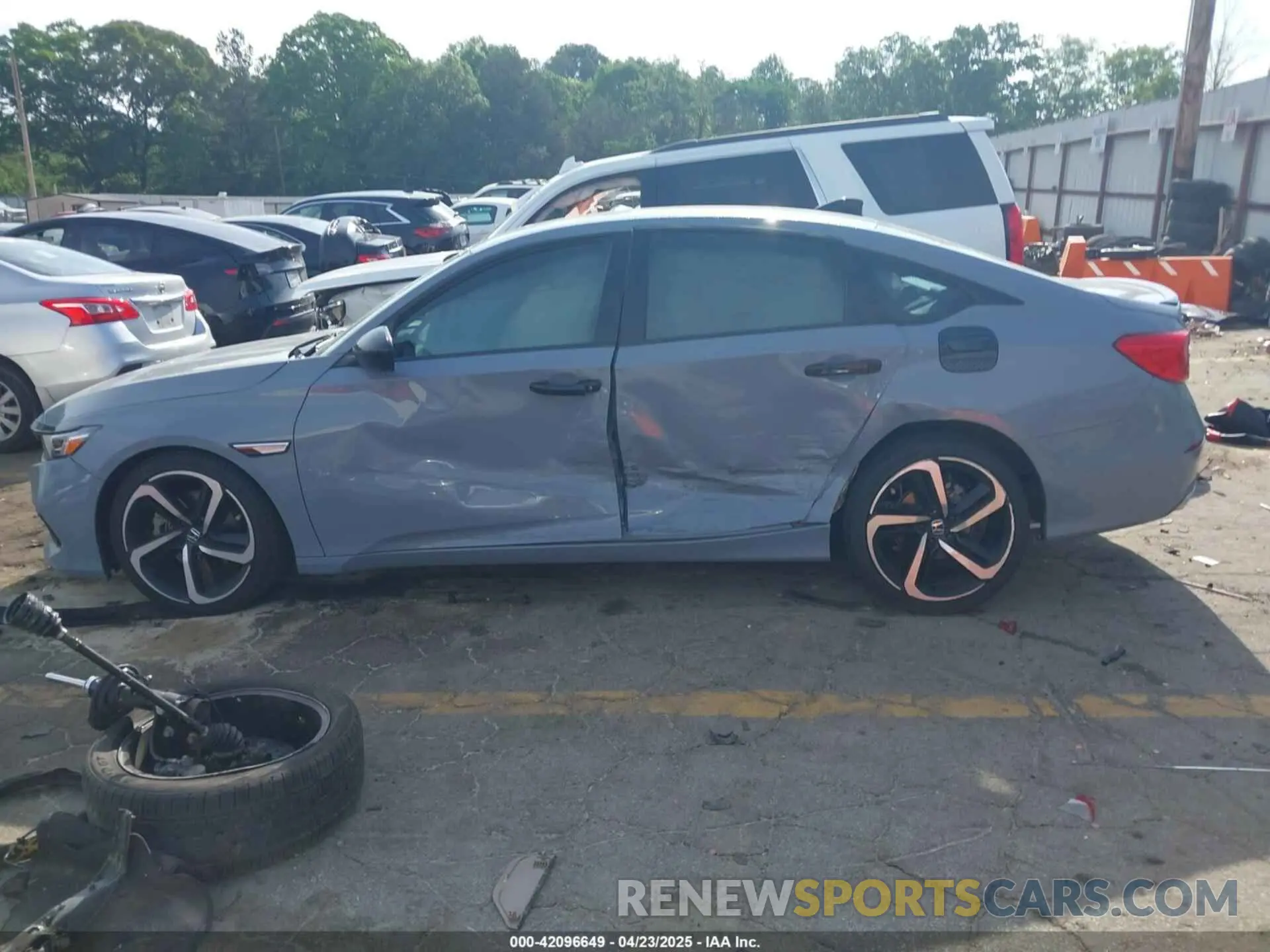 14 Photograph of a damaged car 1HGCV2F3XMA007955 HONDA ACCORD 2021
