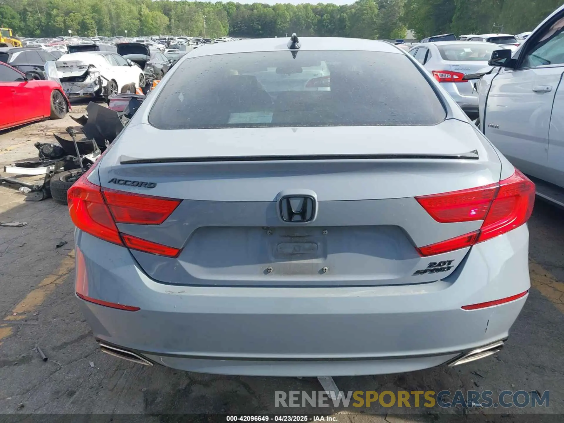 16 Photograph of a damaged car 1HGCV2F3XMA007955 HONDA ACCORD 2021