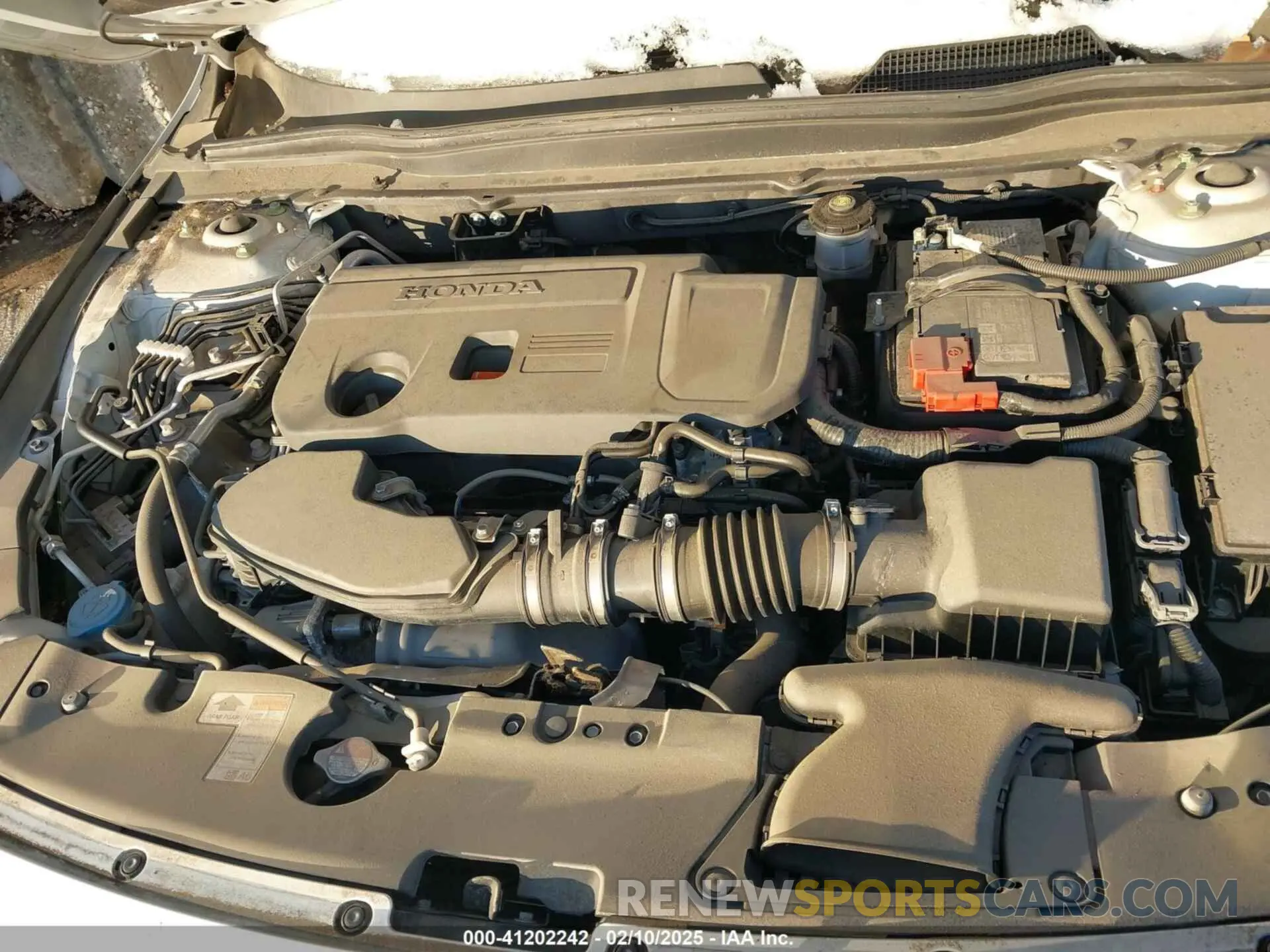 10 Photograph of a damaged car 1HGCV2F3XMA016980 HONDA ACCORD 2021