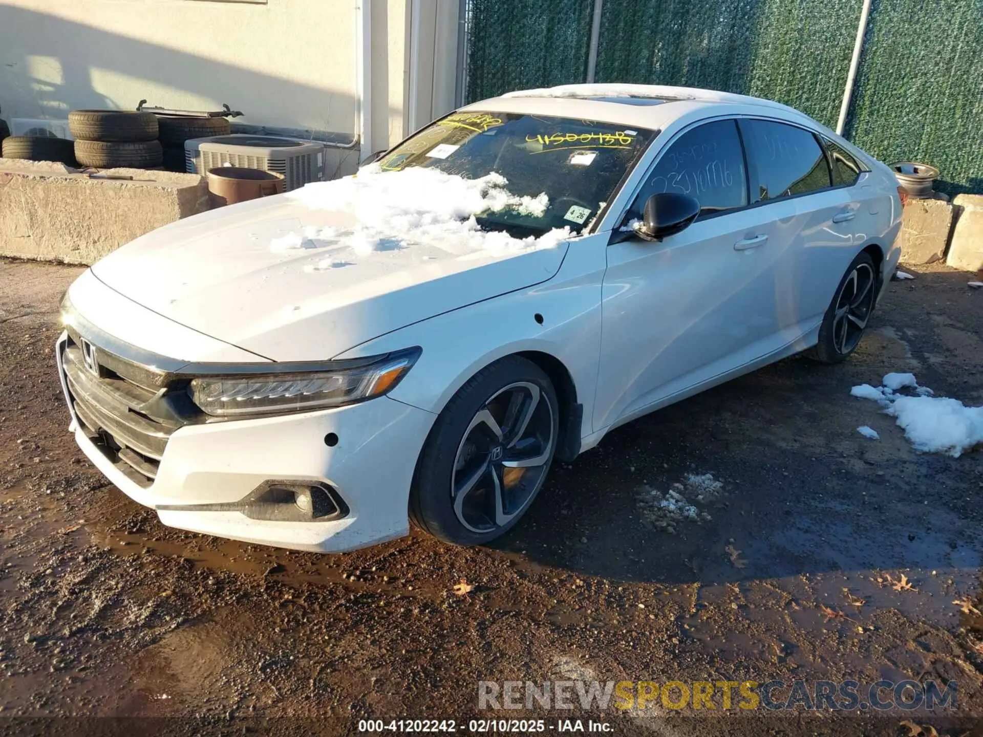 2 Photograph of a damaged car 1HGCV2F3XMA016980 HONDA ACCORD 2021