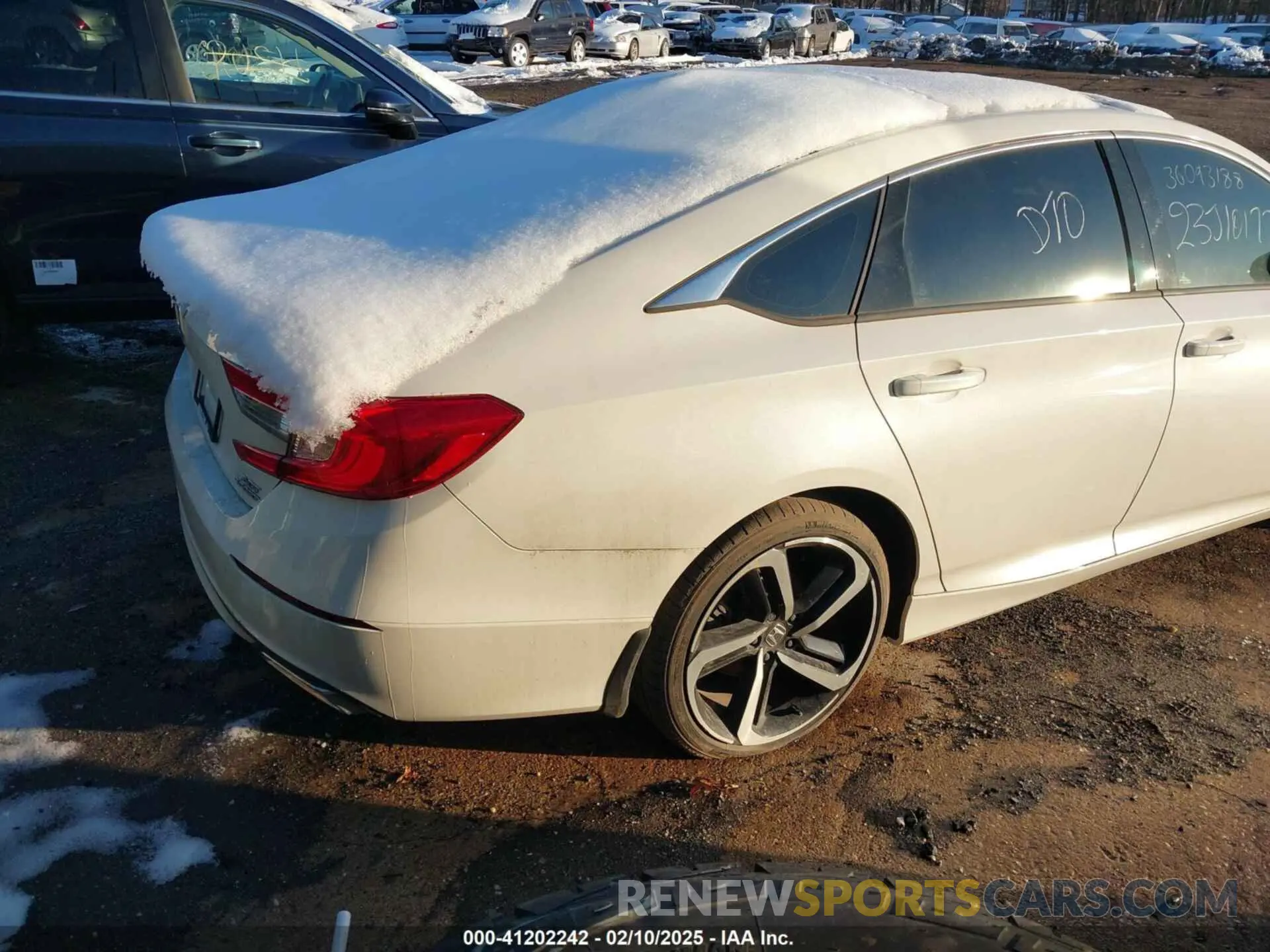 4 Photograph of a damaged car 1HGCV2F3XMA016980 HONDA ACCORD 2021