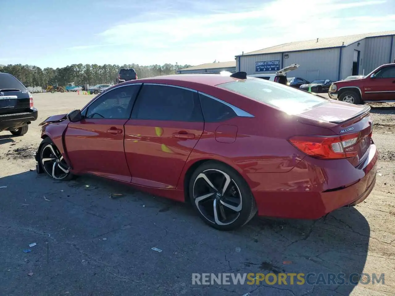 2 Photograph of a damaged car 1HGCV2F3XMA022424 HONDA ACCORD 2021