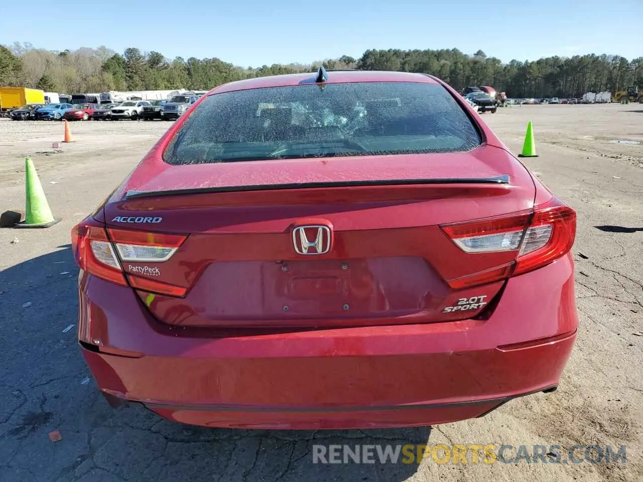 6 Photograph of a damaged car 1HGCV2F3XMA022424 HONDA ACCORD 2021