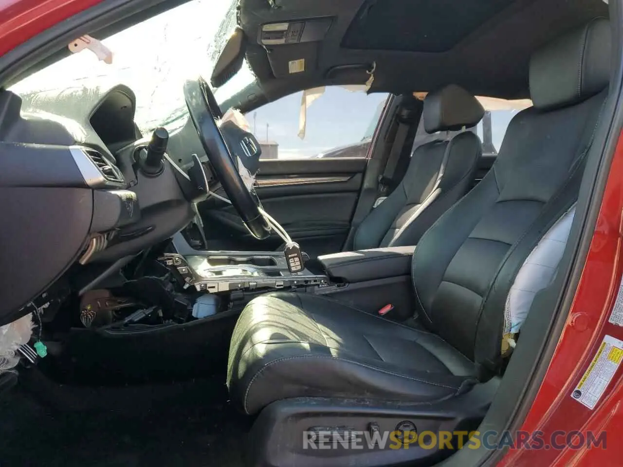 7 Photograph of a damaged car 1HGCV2F3XMA022424 HONDA ACCORD 2021