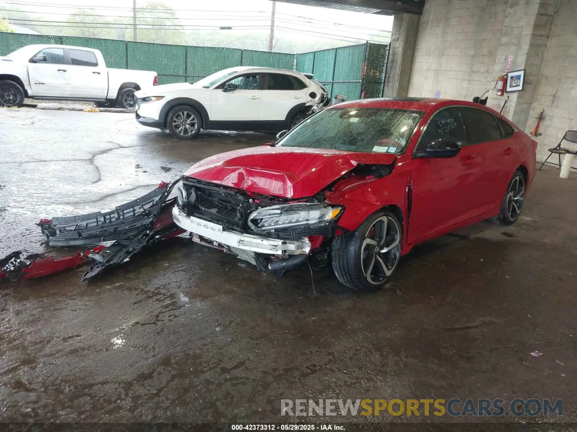 2 Photograph of a damaged car 1HGCV2F3XMA028854 HONDA ACCORD 2021