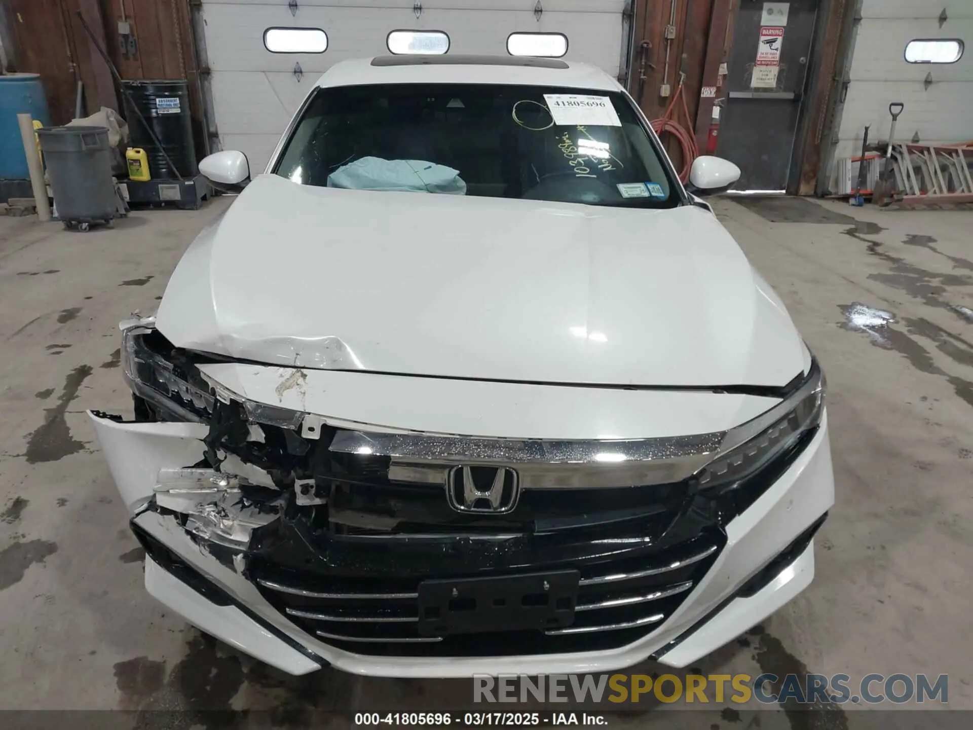 12 Photograph of a damaged car 1HGCV2F90MA003272 HONDA ACCORD 2021