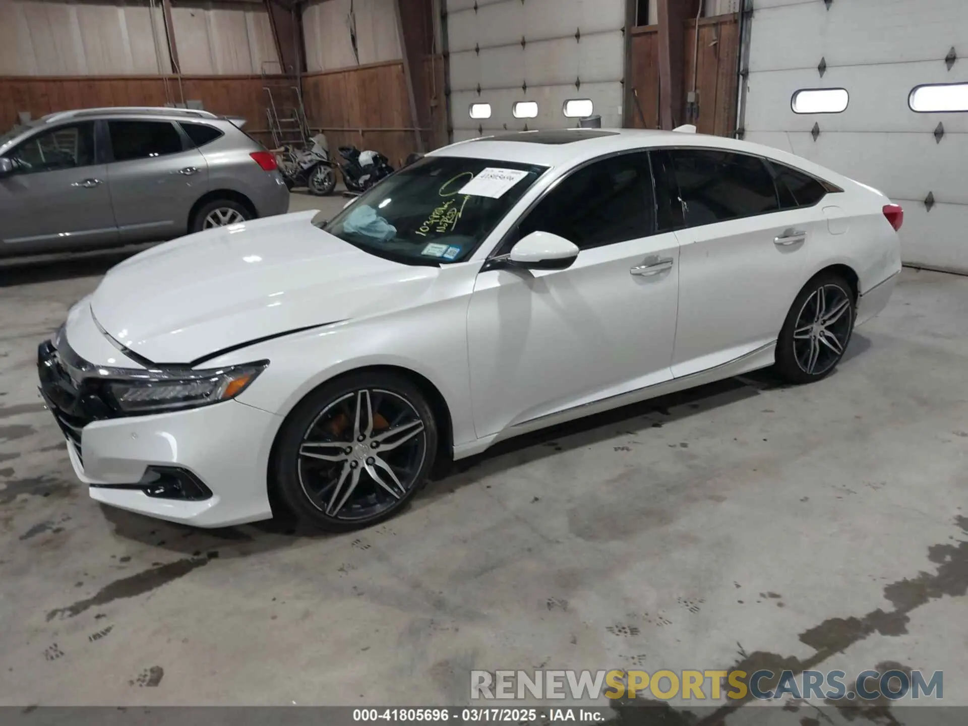 2 Photograph of a damaged car 1HGCV2F90MA003272 HONDA ACCORD 2021