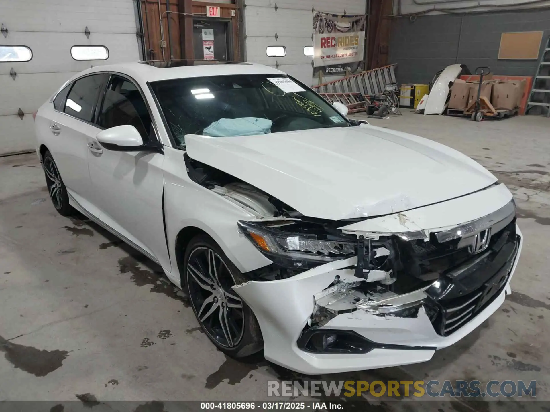 6 Photograph of a damaged car 1HGCV2F90MA003272 HONDA ACCORD 2021