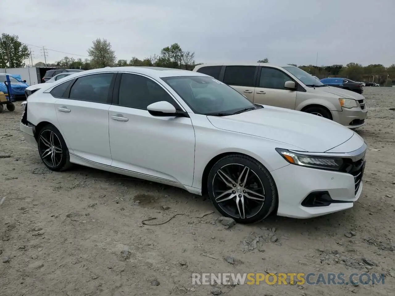 4 Photograph of a damaged car 1HGCV2F90MA020881 HONDA ACCORD 2021
