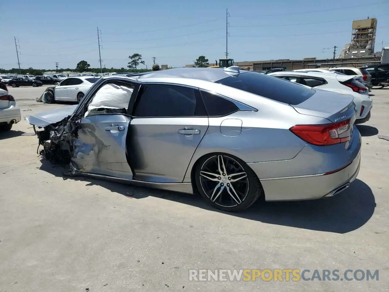 2 Photograph of a damaged car 1HGCV2F90MA023702 HONDA ACCORD 2021