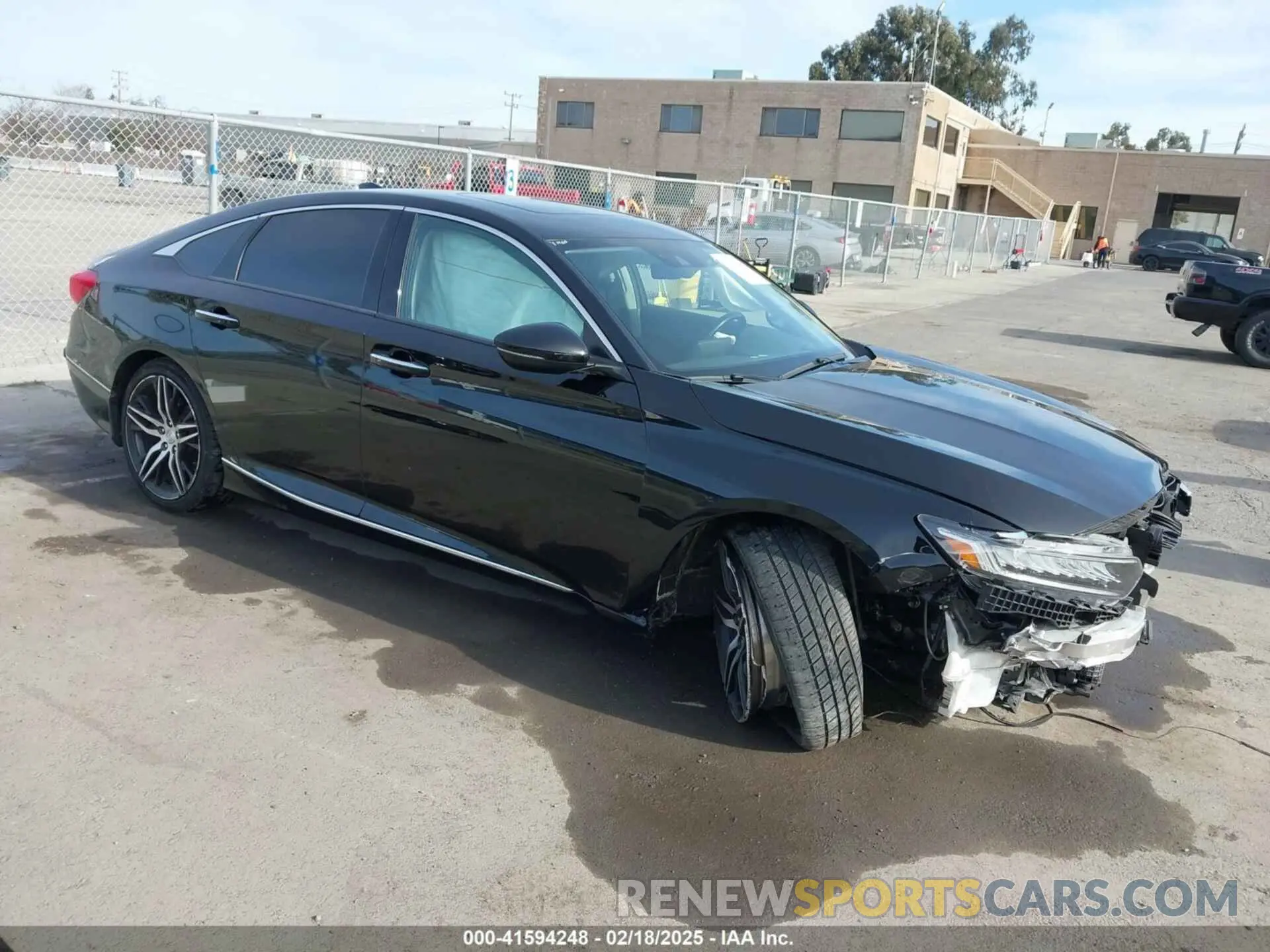 1 Photograph of a damaged car 1HGCV2F91MA012210 HONDA ACCORD 2021