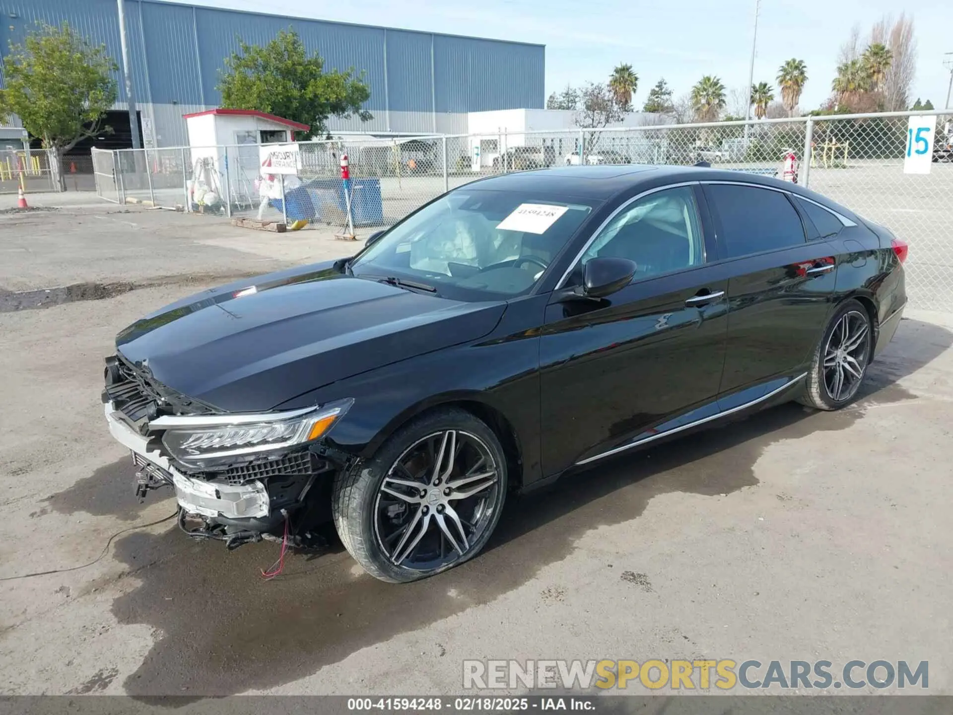 2 Photograph of a damaged car 1HGCV2F91MA012210 HONDA ACCORD 2021