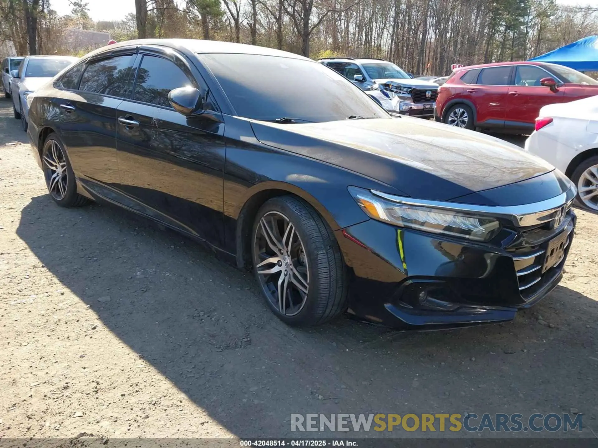 1 Photograph of a damaged car 1HGCV2F91MA022025 HONDA ACCORD 2021
