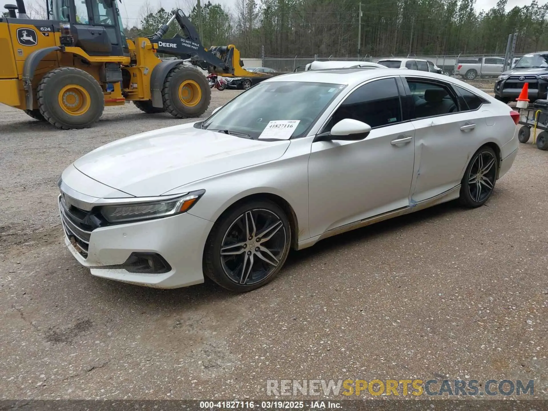 2 Photograph of a damaged car 1HGCV2F92MA020218 HONDA ACCORD 2021