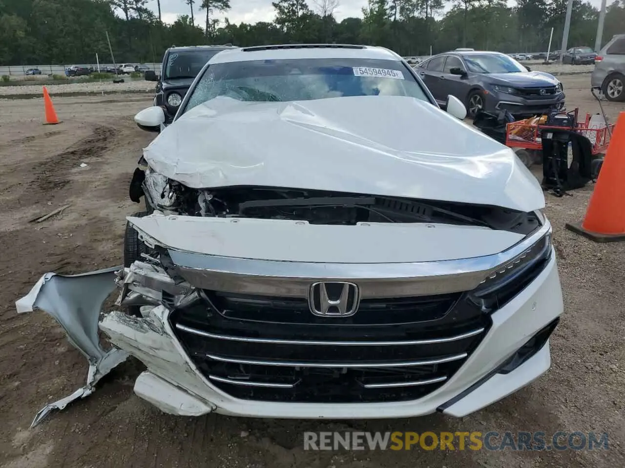 5 Photograph of a damaged car 1HGCV2F92MA020221 HONDA ACCORD 2021
