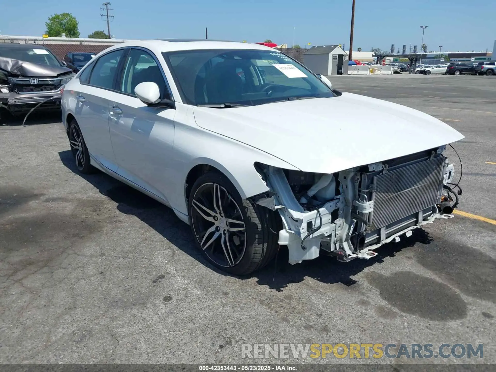 1 Photograph of a damaged car 1HGCV2F92MA024124 HONDA ACCORD 2021