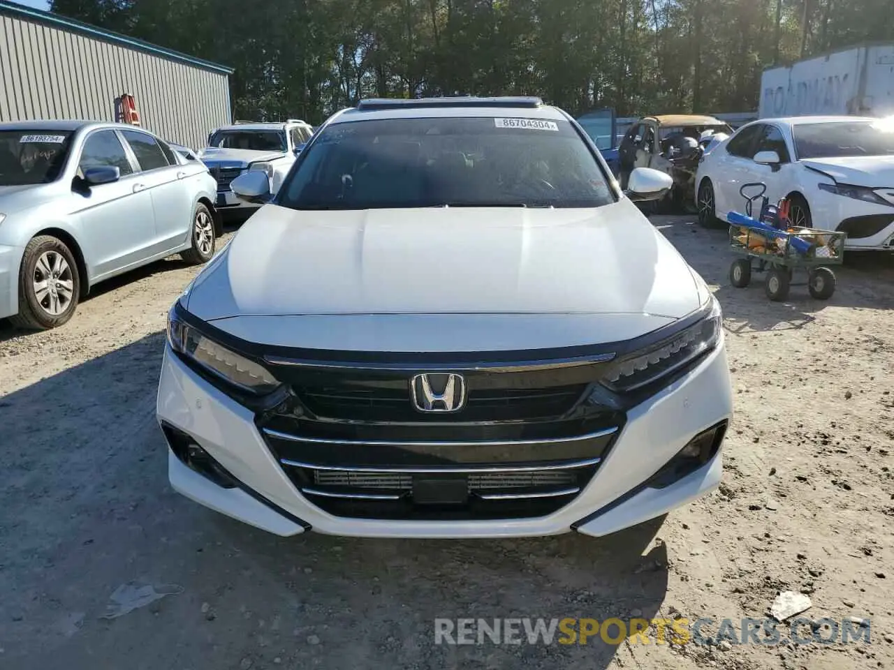 5 Photograph of a damaged car 1HGCV2F93MA017540 HONDA ACCORD 2021