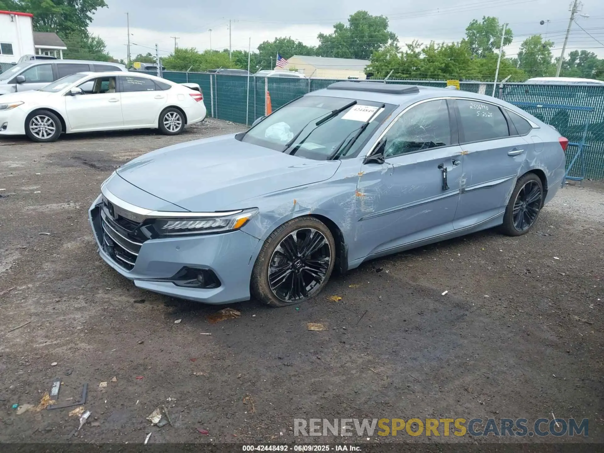 2 Photograph of a damaged car 1HGCV2F94MA001265 HONDA ACCORD 2021