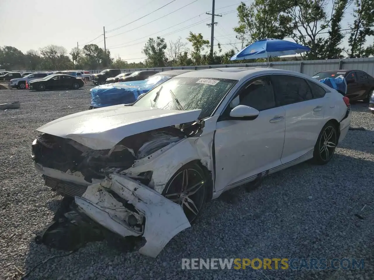 1 Photograph of a damaged car 1HGCV2F94MA005171 HONDA ACCORD 2021