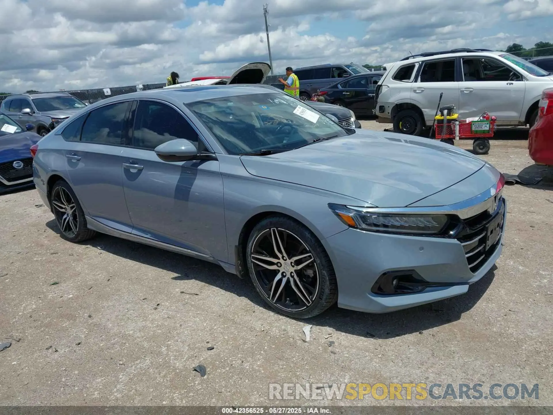 1 Photograph of a damaged car 1HGCV2F94MA005641 HONDA ACCORD 2021