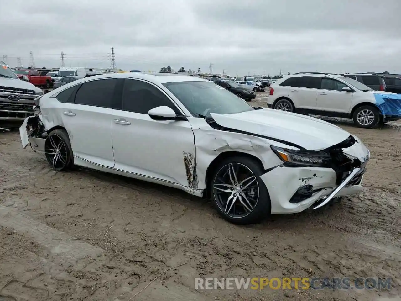 4 Photograph of a damaged car 1HGCV2F94MA020835 HONDA ACCORD 2021