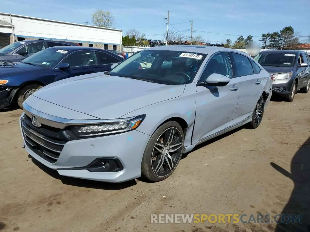 1 Photograph of a damaged car 1HGCV2F96MA031917 HONDA ACCORD 2021
