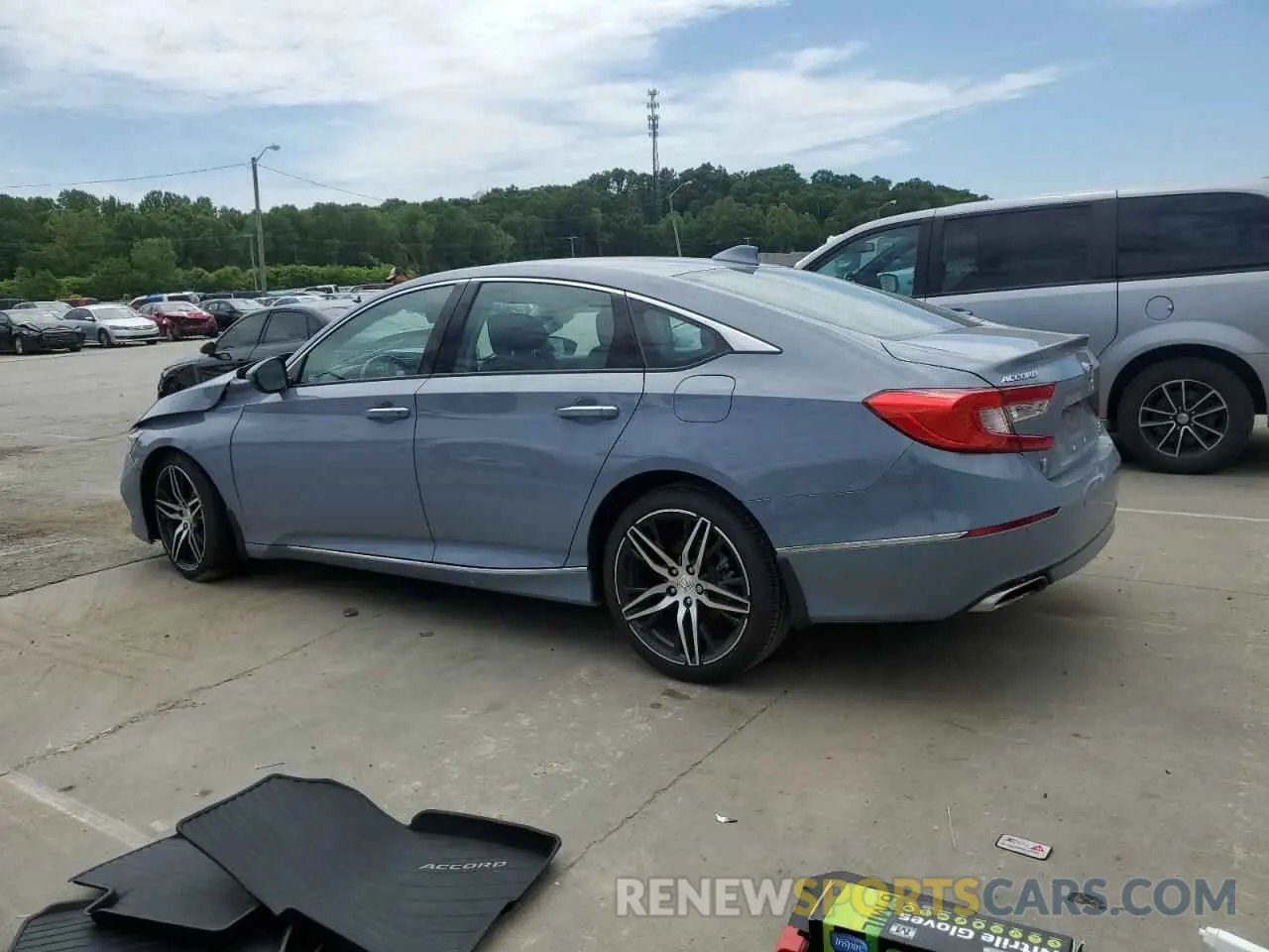 2 Photograph of a damaged car 1HGCV2F98MA001253 HONDA ACCORD 2021