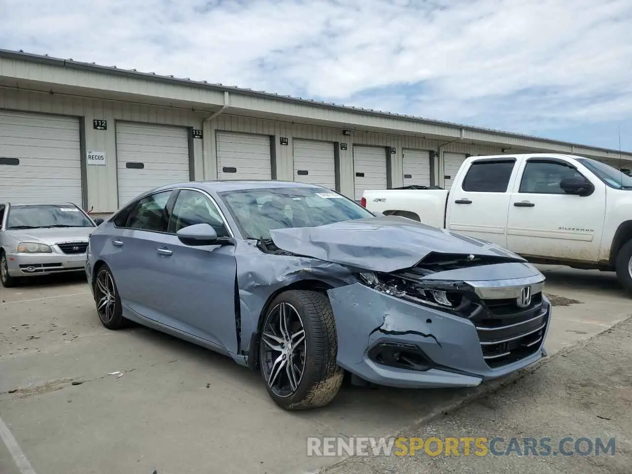 4 Photograph of a damaged car 1HGCV2F98MA001253 HONDA ACCORD 2021